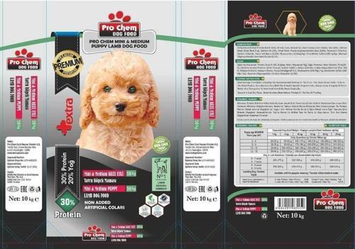 Mini-Medium Puppy Kuzu Köpek Maması 10 Kg