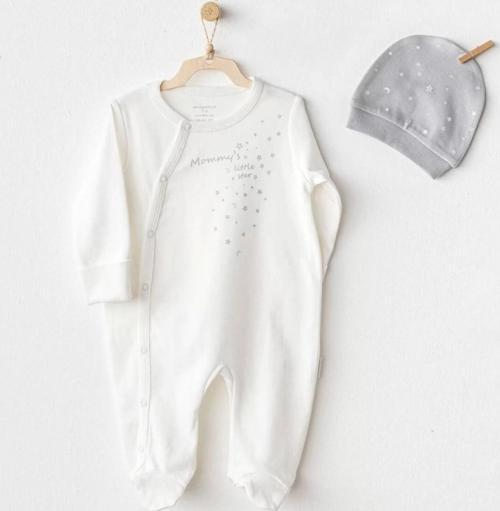 Andywawa Ac25705 Mommy's Little Star Tulum Takım Ekru