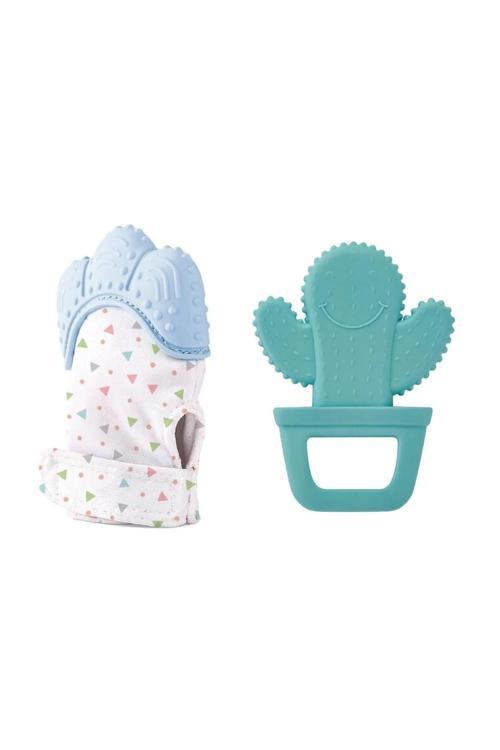 2'Li Diş Kaşıma Seti Diş Kaşıyıcı Eldiven Diş Kaşıyıcı Kaktüs