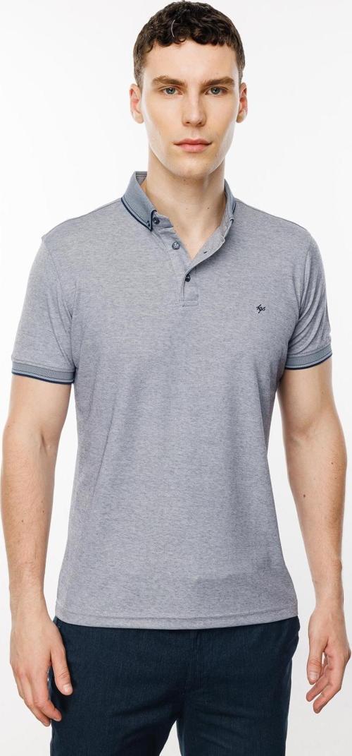 Erkek Lacivert  Polo Yaka Tişört