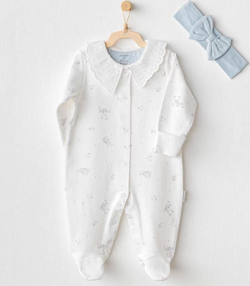 Andywawa Ac25644 Cuddly Bunny Bear Tulum Takım Ekru