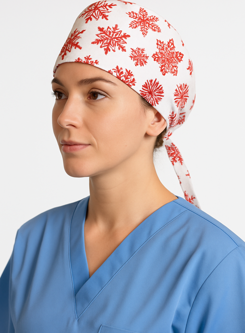 Odeys Kar Tanesi Doktor Hemşire Aşçı Cerrahi Hastane Bonesi Bandana M459
