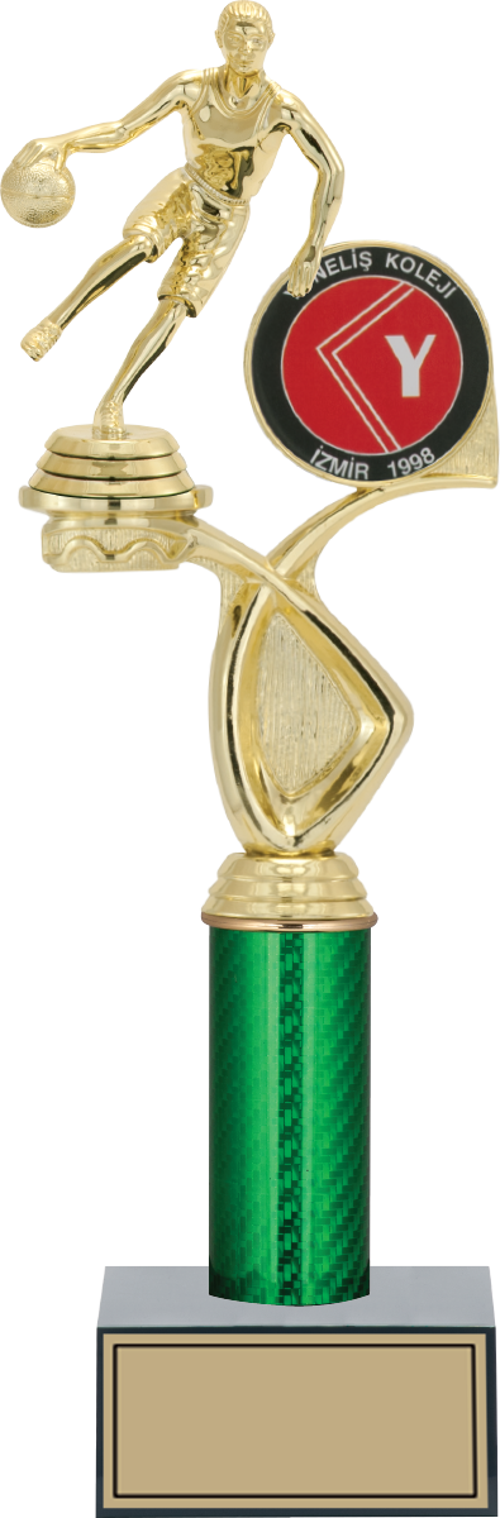 - Figürlü Kupalar - Basketbol Kadın Figürlü Kupalar FG-018 B - 36 cm