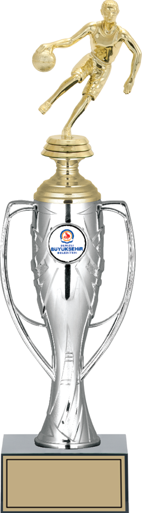 - Figürlü Kupalar - Basketbol Kadın Figürlü Kupalar FG-025 B - 36 cm