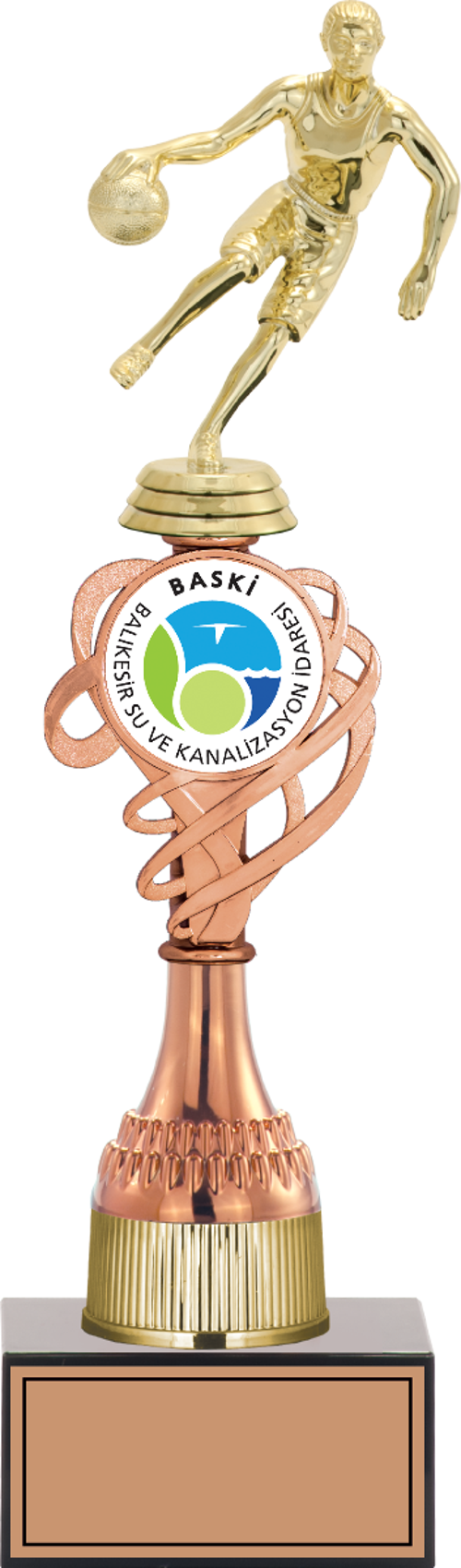 - Figürlü Kupalar - Basketbol Kadın Figürlü Kupalar FG-036 C - 36 cm