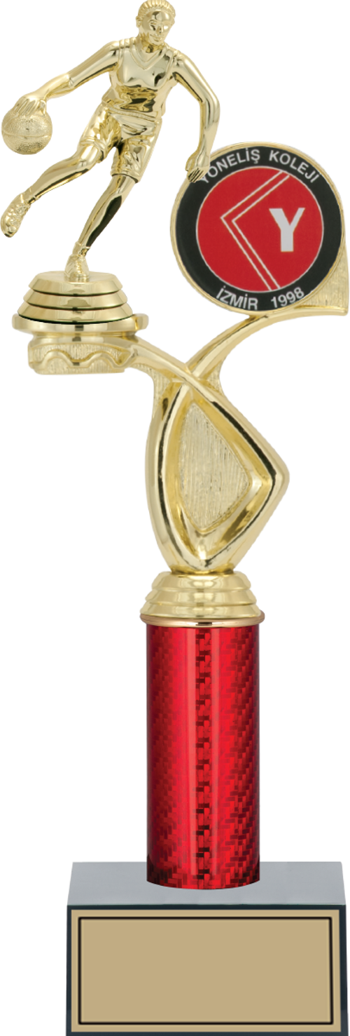 - Figürlü Kupalar - Basketbol Kadın Figürlü Kupalar FG-016 B - 36 cm