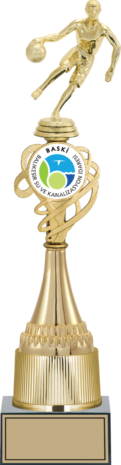 - Figürlü Kupalar - Basketbol Kadın Figürlü Kupalar FG-036 A - 42 cm