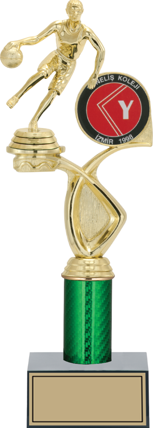 - Figürlü Kupalar - Basketbol Kadın Figürlü Kupalar FG-018 C - 34 cm