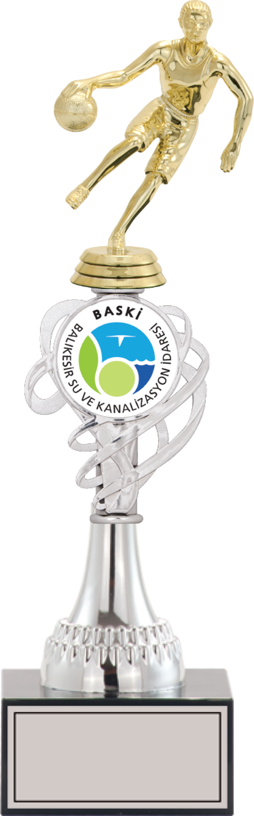 - Figürlü Kupalar - Basketbol Kadın Figürlü Kupalar FG-034 B - 35 cm