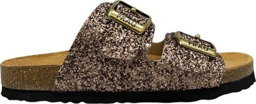 Kadın Terlik 58V8 Frau GLITTER-S Bronzo
