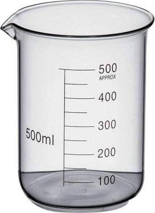 Cam Beher – Isıya Dayanıklı Borosilikat Cam – 500 ml