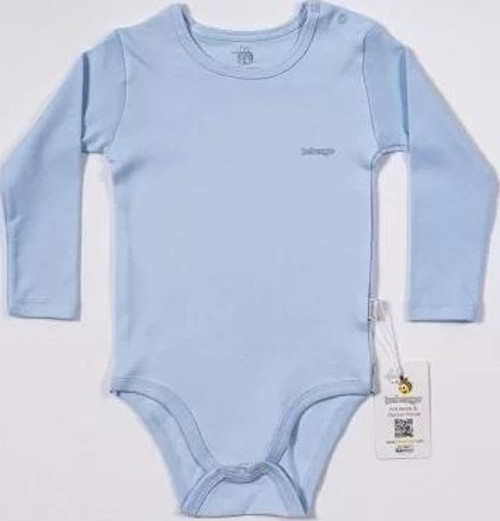 Basic Uzun Kol Yaş Body Mavi