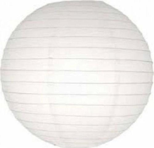 Dekoratif Çin Feneri – Kağıt Lamba - Beyaz (336336)