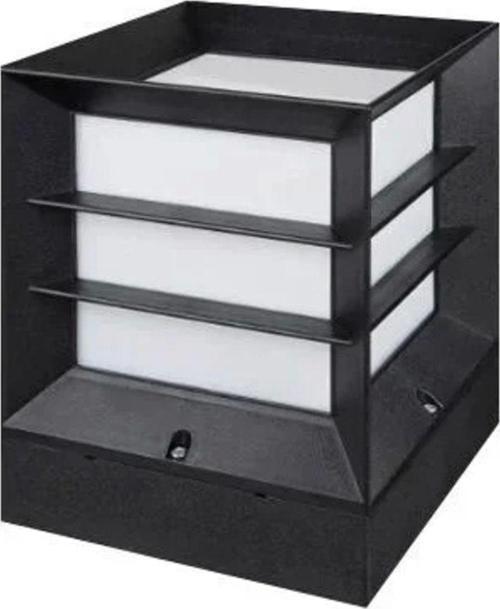 Elektrik Prizma-2 Siyah Set Üstü Bahçe Armatür E27 Duylu 400-010-144