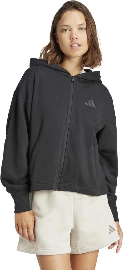 Kadın Günlük Ceket All Szn French Terry Loose Full-Zip Hoodie Jj1251