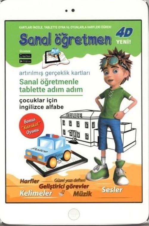 Magic Sanal Öğretmen-Çocuklar için İngilizce Alfabe