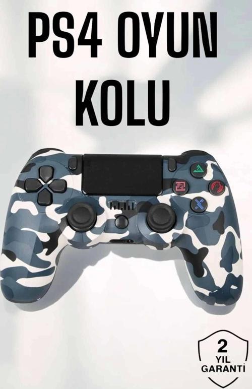 Ps4 Oyun Kolu Kamuflaj Desenli Joystick
