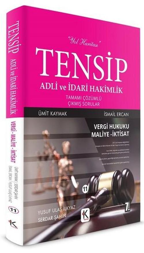 Tensip Adli ve İdari Hakimlik-Vergi Hukuku Maliye İktisat-Tamamı Çözümlü Çıkmış Sorular