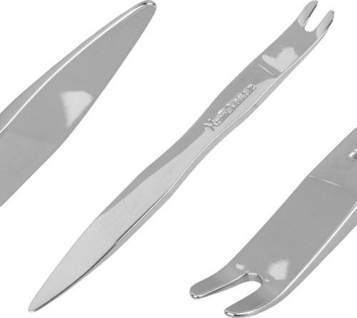 Araç İçi Ses Sistemi Sökme Levyesi Krom Kaplama Çelik (5X165Mm) (4767) - Gms1123-5563