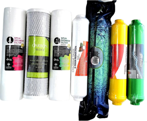 Lotto Filters Su Arıtma Filtre Seti 7 Li Çift Spun,platınum,mineral,alkali