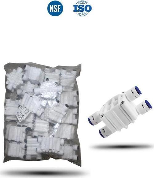20 Adet Toptan Su Arıtma Cihazı Shut Off Valfe 4 Yollu Quick Vana