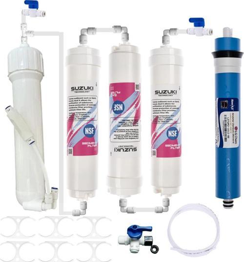 Akvaryum Tipi Su Arıtma, Çift Çıkışlı Ve Saf Su Sistemi (LG Membranlı)