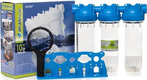Atlas 3/4" 10" İnch Dp10 Trıo Daire Girişi 3"Lü Boşfiltre Kabı