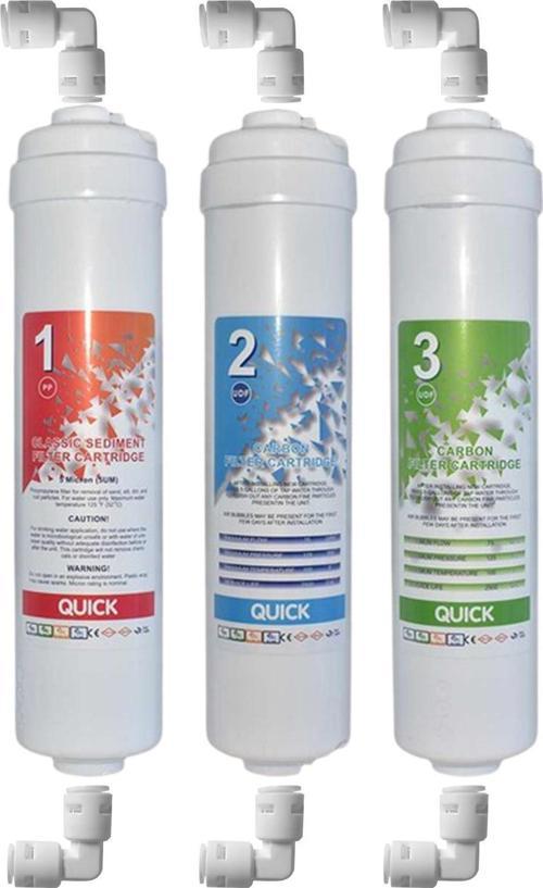 Çubuklu Inline 3 Lü Filtre Seti