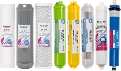 LG Açık Kasa Su Arıtma Cihazı Tam Set (8 Filtre) Mineral, Detoks Ve Alkali Filtre Ilaveli 
