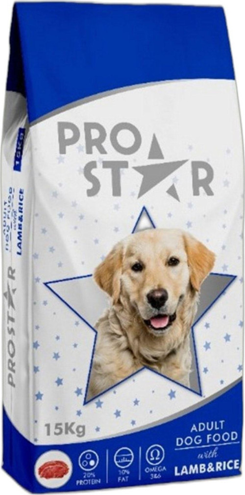 Prostar Lamb Rice Yetişkin Kuzulu Köpek Maması 15 Kg