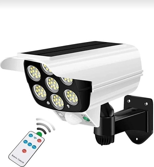 Kamera 30 1 Led Güneş Enerjili Hareket Sensörlü Solar Aydınlatma 3 Mod Sahte Kamera