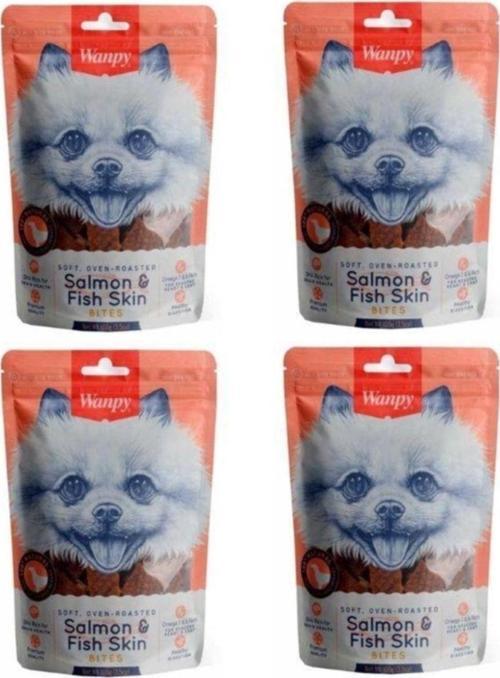 Gerçek Somon Dilimleri Köpek Ödülü 100 Gr X 4 Adet