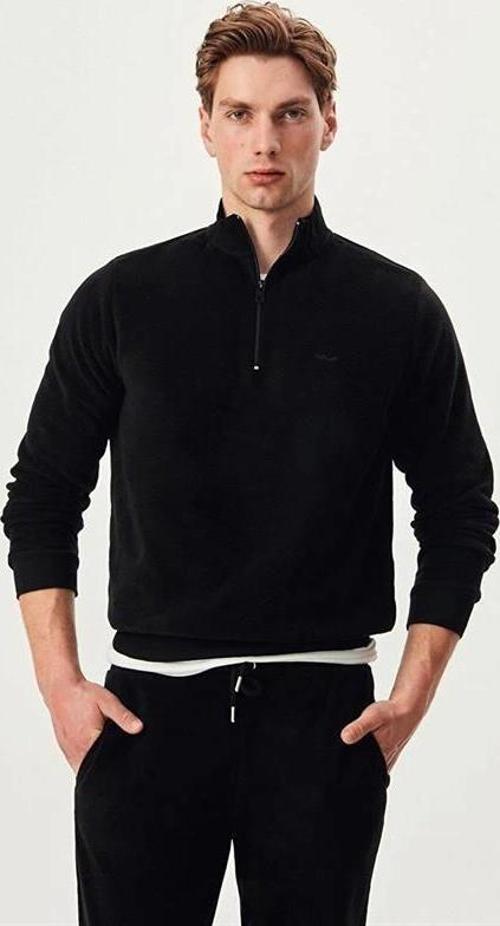 Marıfod Yarım Fermuarlı Dik Yaka Polar