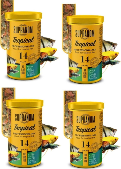 Tropical Balık Yemi Professional-mix Flake Food1 Adet 250ml (14)