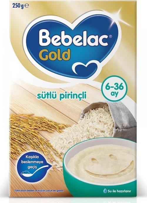 Gold Sütlü Pirinçli Tahıl Bazlı Kaşık Maması 250 g 6-36 Ay