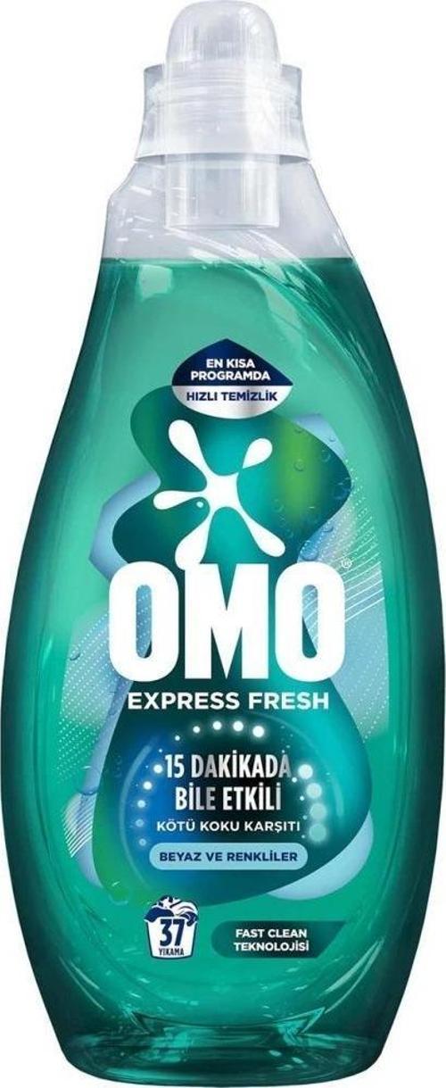 Express Fresh Kötü Koku Karşıtı Beyaz ve Renkliler Sıvı Çamaşır Deterjanı 1480 ml