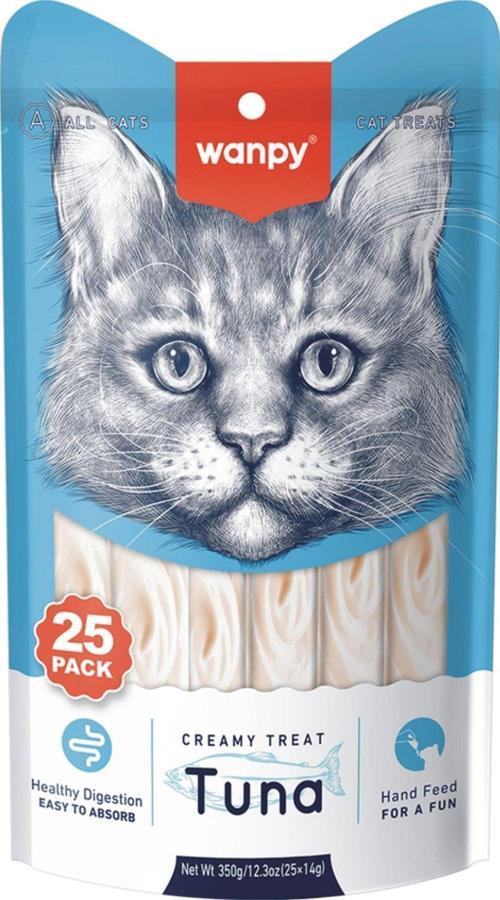 kedi ödül tuna balıklı sıvı kedi ödül maması 14 gram x 25 Adet