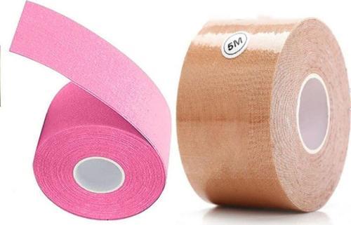 2'Li Paket Sabitleyici Ve Şekillendirici Bant -Pembe Ve Ten Rengi