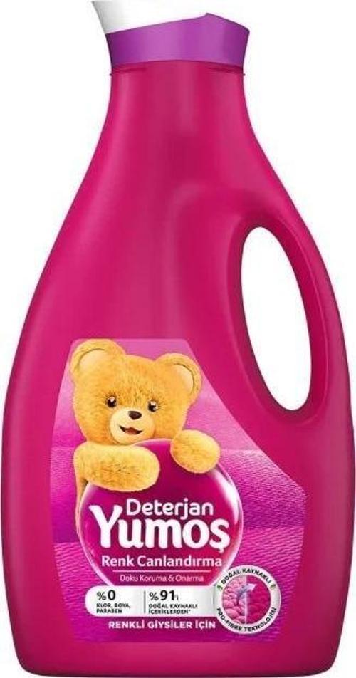 Sıvı Bakım Çamaşır Deterjanı Renkli Giysiler 2520 ml