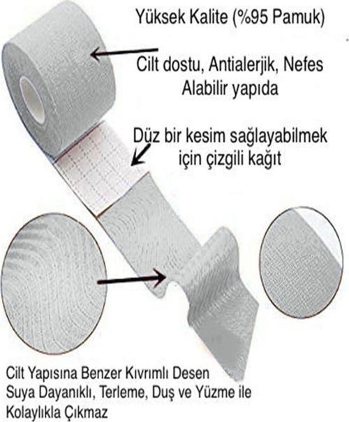 Göğüs (Meme) Bandı, Meme Dikleştirici Bant, Meme Kaldırıcı Siyah Renk