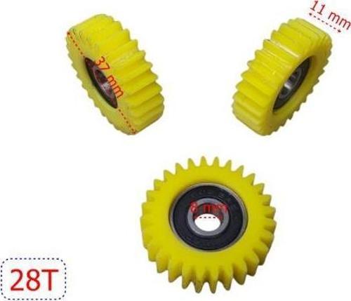 Plastik Dişli 28 Diş 3 Lü Set E-Bisiklet Fat Bike