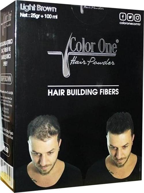Hair Building Saç Fiber Sprey Açık Kahverengi 100 ml