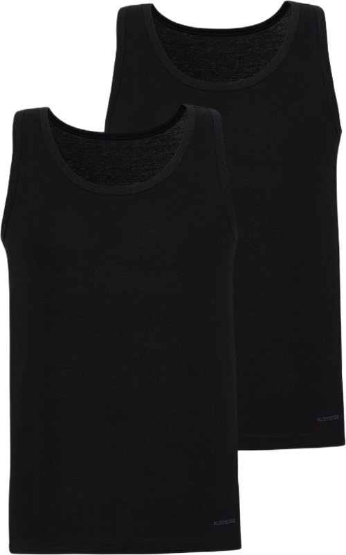 Erkek Atlet 2'li Paket Loose Fit 9225 - Siyah