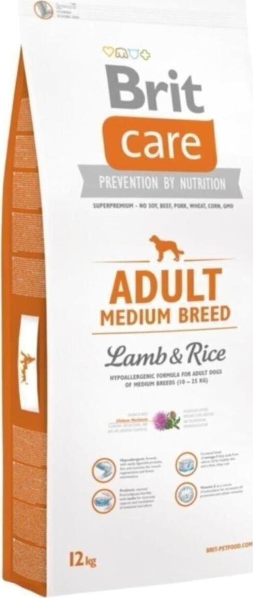Hipoalerjenik Kuzulu Ve Pirinçli Orta Irk Yetişkin Köpek Maması 12 Kg