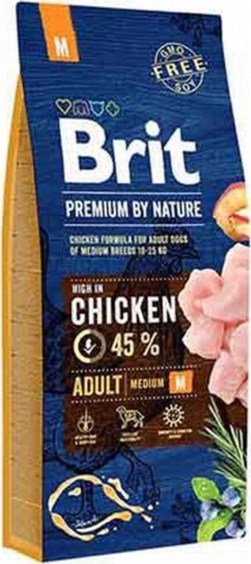 Premium By Nature Adult Orta Irk Tavuklu Yetişkin Köpek Maması 15 Kg