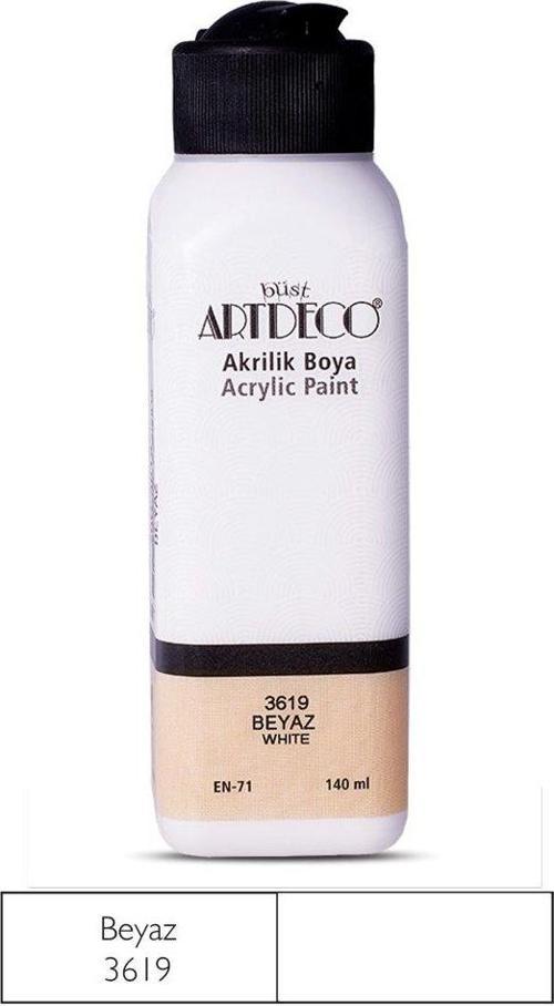 Akrilik Boya 140 ml Beyaz 2 adet