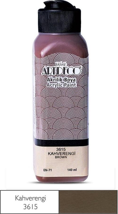 Akrilik Boya 140ml Kahverengi 2 adet