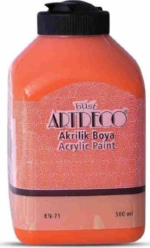 Akrilik Boya 500 Ml Turuncu - 2 adet