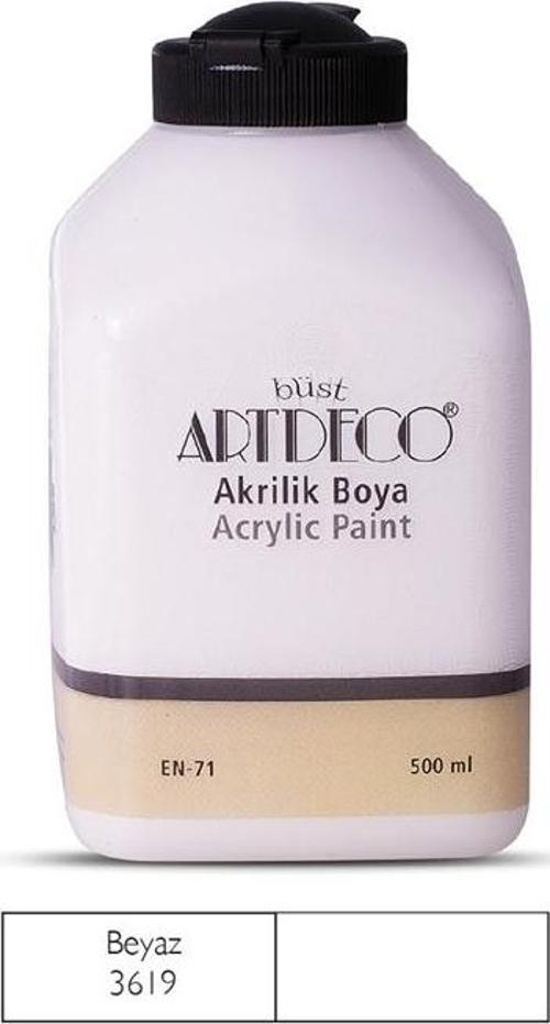 Akrilik Boya 500Ml Beyaz - 2 adet