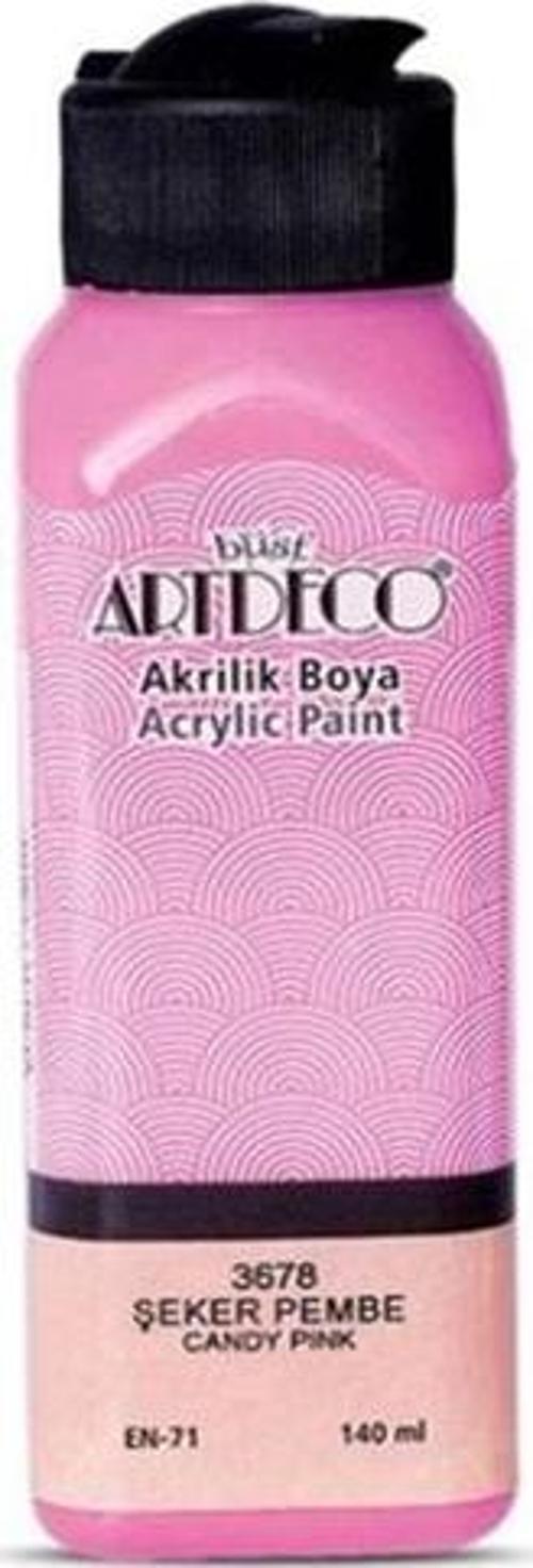 Akrilik Boya 140 ml Şeker Pembe - 2 adet